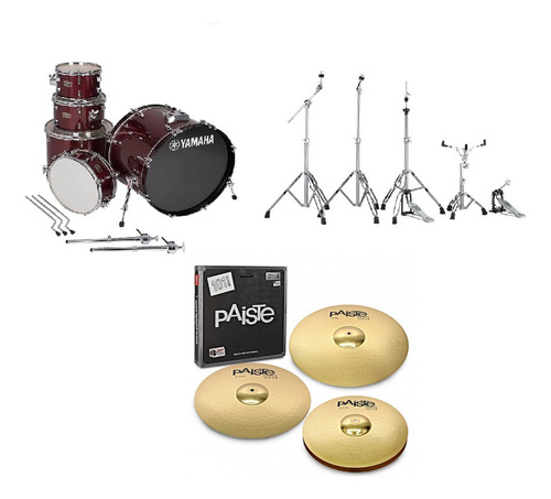 Yamaha Rydeen Rdp2f5bgguset Batería Acústica C/platillos