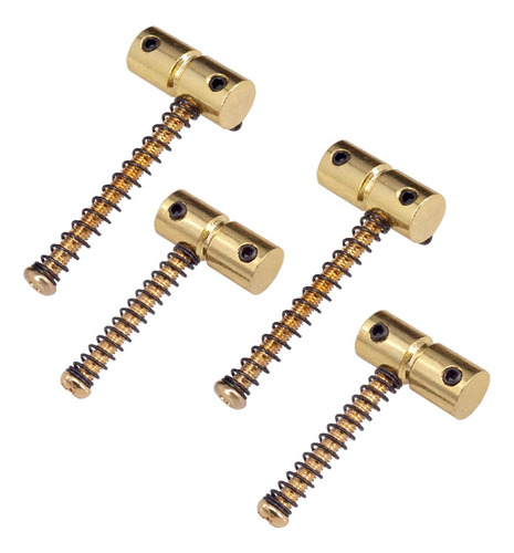 4 Peças De Comprimento Curto Curto Ponte De Guitarra