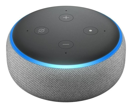 Imagen 1 de 4 de Amazon Echo Dot 3rd Gen con asistente virtual Alexa heather gray 110V/240V