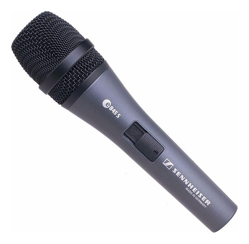 Microfone De Mão Profissional Vocal E845s - Sennheiser