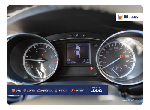 Jac T8 Dcab 4x4 2.0 Año 2022