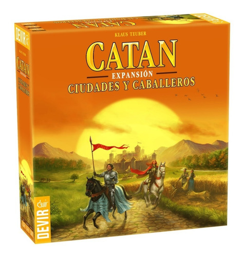 Catan Ciudades Y Caballeros Juego De Mesa Original Nuevo