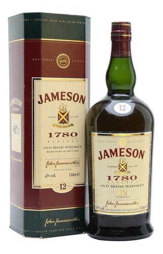 Whisky Jameson 12 Años 1780 Reserve 750ml 43%