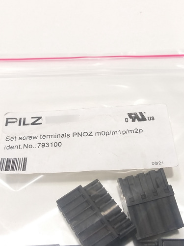 Pilz Pnoz Conectores /terminais Set Screw M0p/m1p/m2p 793100