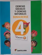 Comprar Sociales Y Naturales 4 Bonaerense \u002F Conocer + \u002F Santillana