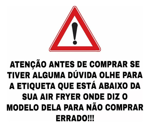 Cesta Antiaderente Da Air Fryer Mondial Af-29 Af-31 Af-30