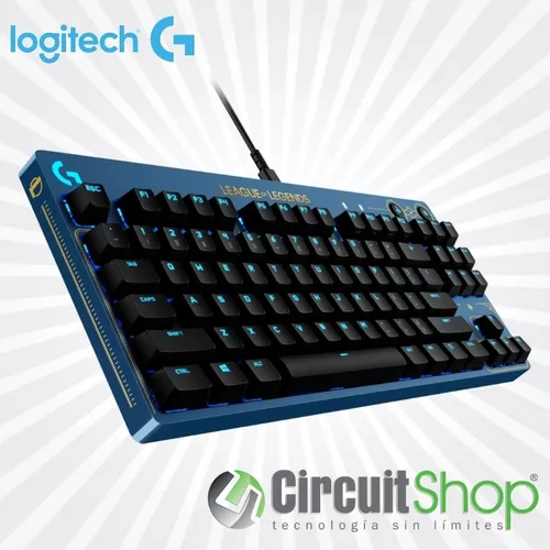 Teclado Mec nico Gamer Logitech G Pro X Lol 2 Circuit Shop Env o