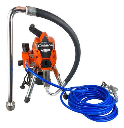 Maquina De Pintura Airless 1300w 1,7hp Mon. 220v Carbon Fak