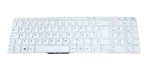 Teclado Para Notebook Sony Vaio Svf15213cbw Abnt2 Com Ç