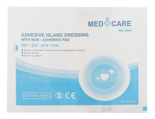 Imagen 9 de 10 de 50 Parches Impermeables Transpirables Para Heridas.