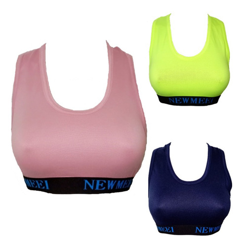 Tops Deportivo Para Damas Paquete De 3