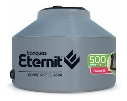 Tanque De Agua Bajo Techo Extra Chato 500 L Tricapa Eternit