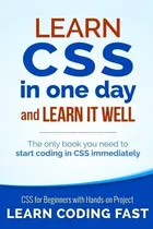 Comprar Book : Learn Css In One Day And Learn It Well (includes...