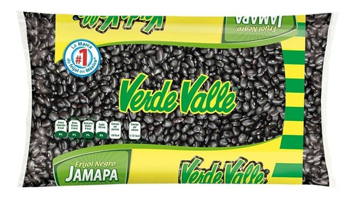 Frijol Negro Jamapa Verde Valle 1kg