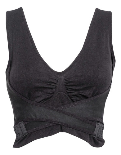 Brasier Negro Reductor De Espalda Para Dama