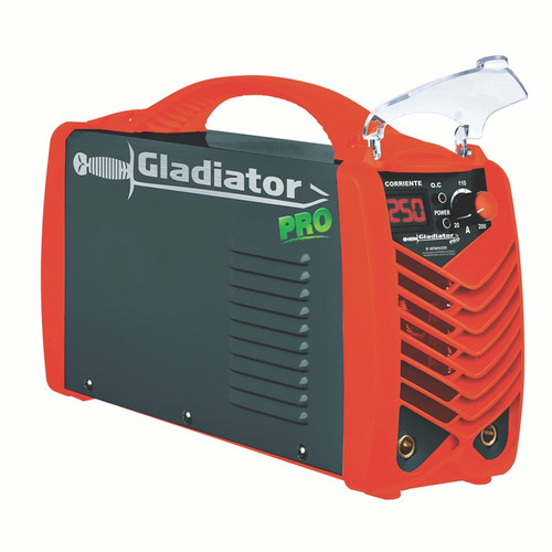 Soldadora Inverter 250 Amp. Electrodo Gladiator Pro