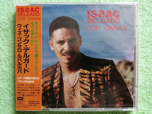 Eam Cd Issac Delgado Con Ganas 1993 Su Segundo Album Japones