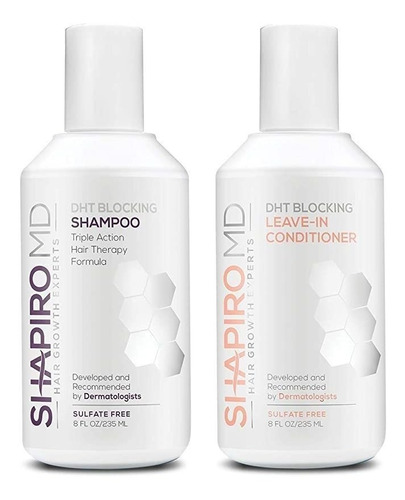 Hair Loss Shampoo And Leave In Conditioner | Dht Fighting V.