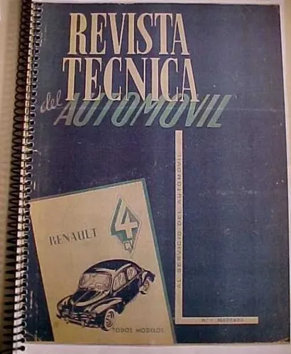 Manual De Taller Renault 4 Cv En Español 1946-1956 (Usado)