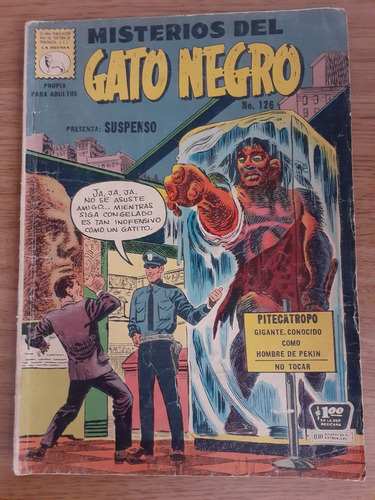 Cómic Misterios Del Gato Negro Número 126 La Prensa 1960