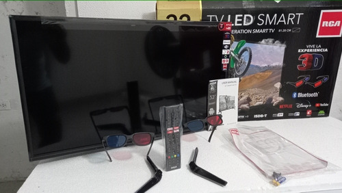 Imagen 1 de 5 de Tv Led Hd 32 Pulgadas Rca Smart Tv 3d
