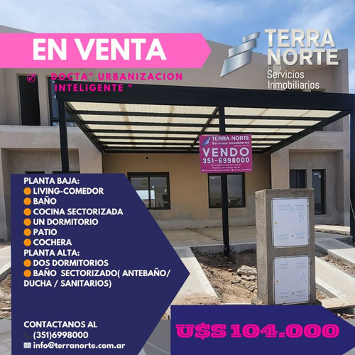 Venta Dúplex 3 Dormitorios Docta Urbanización Con Cochera