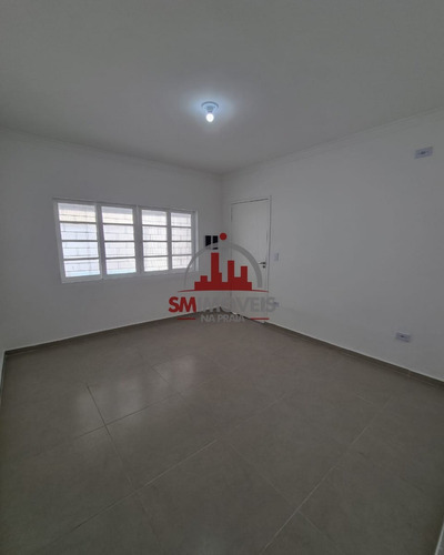 Imagem 1 de 18 de Casa Geminada Com 02 Dormitórios Na Guilhermina Praia Grande - Ca00332 - 69946666