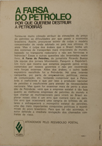 A Farsa Do Petróleo - Por Que Querem Destruir A Petrobrás (Usado)