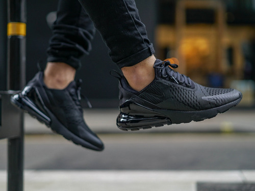 Nike Air Max 270 Triple Black Hombre | Mercado Libre