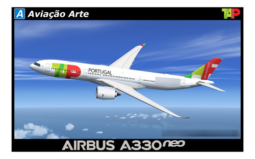 Aeronave Para Simulador - Frota Airbus A330-900neo Tap