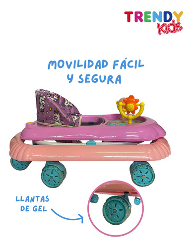 Trendy Kids Andadera Poly Unicornio