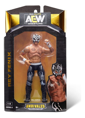 Rey Fenix  Aew Unrivaled 2 Jazwares Toy Wrestling Figur...