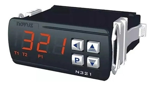 Controlador De Temperatura Novus N321 Mod Ntc 220vca Caba 