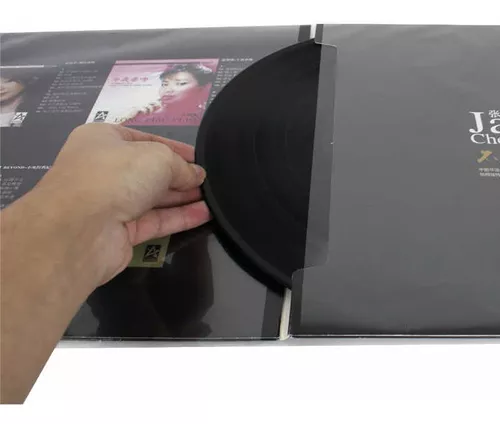 Fundas Dobles Carátulas Para Discos De Vinilos 12 Pulgadas