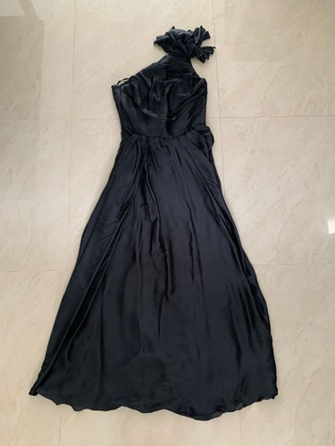 Vestido De Noche Negro Lara Designs Talla M-g
