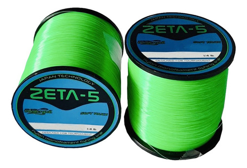 Nylon Z5 1/4 Lb 113 Gramos. 025 028 031 035 Verde 