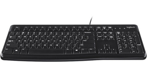 Teclado Logitech K120 Usb Resistente A Derrames 920-004422