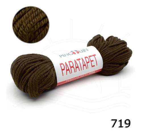 Lã Paratapet Pingouin 100g - 2 Cor 0719 - JACARANDÁ