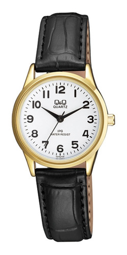 Reloj Q&q Dama Pulso Cuero  100% Original  Ref: C215j104y