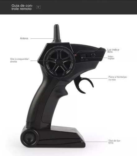 2.4g Controle Remoto Simulação Pato Speedboat