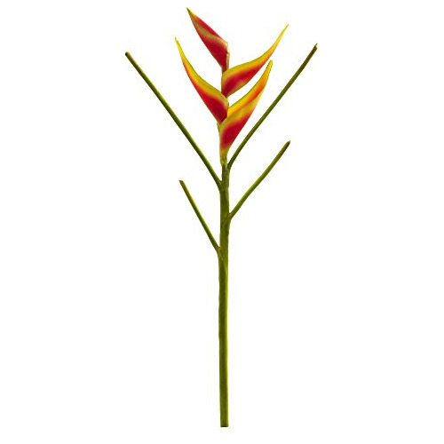 Heliconia Artificial De 26 Pulgadas (juego De 4) Flores...