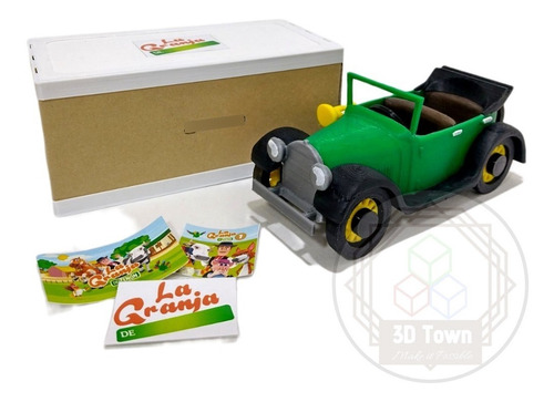Imagen 3 de 5 de Auto Bochinchero De La Granja De Zenón - Juguete - 3d