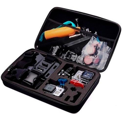 Imagen 1 de 5 de Estuche Con Kit De Accesorios Para Gopro Sj4000 Y Sj600