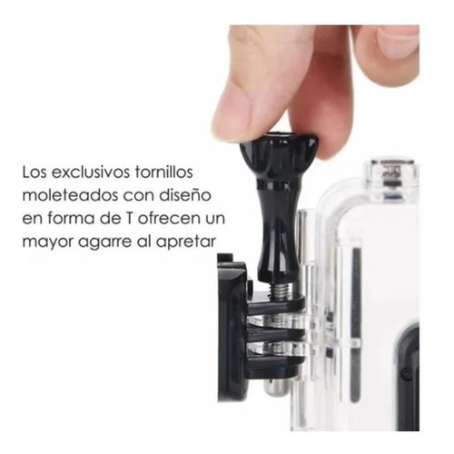 Imagen 6 de 7 de Funda Impermeable Para Gopro Hero 5/6/7