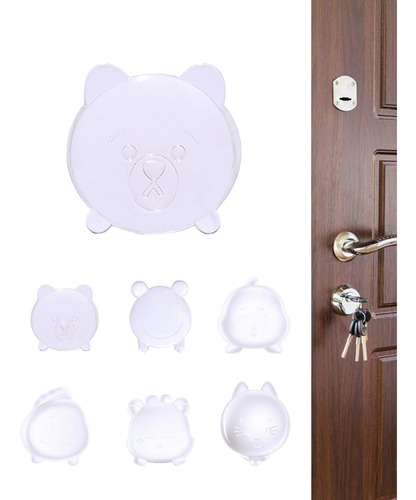 Protector Pared Silicona Para Puerta Primera Hogar Mango