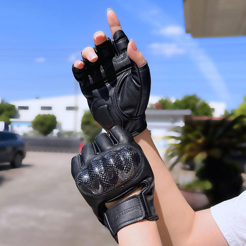 Guantes De Medio Sin Dedos Para Entrenamiento De De M