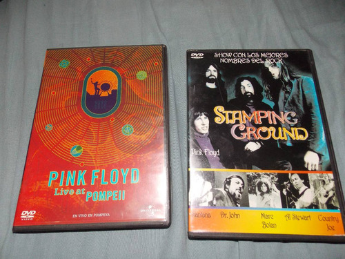 Dvd Pink Floyd Pompeii Stamping Ground Originales