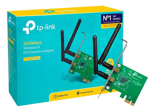 Placa De Red Pci-e Tp-link Tl-wn881nd 300mbps Wireless N