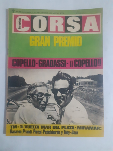 Corsa 86 Gran Premio Copello Gradassi,vuelta Mdp Pinamar