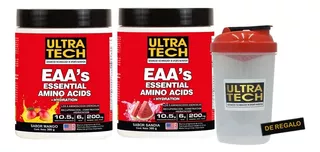 Eaa's Ultratech Aminoacidos Esenciales X2 + Shaker De Regalo